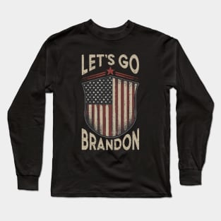 Let's Go Brandon Vintage Long Sleeve T-Shirt